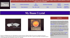 Desktop Screenshot of mydaumcrystal.com
